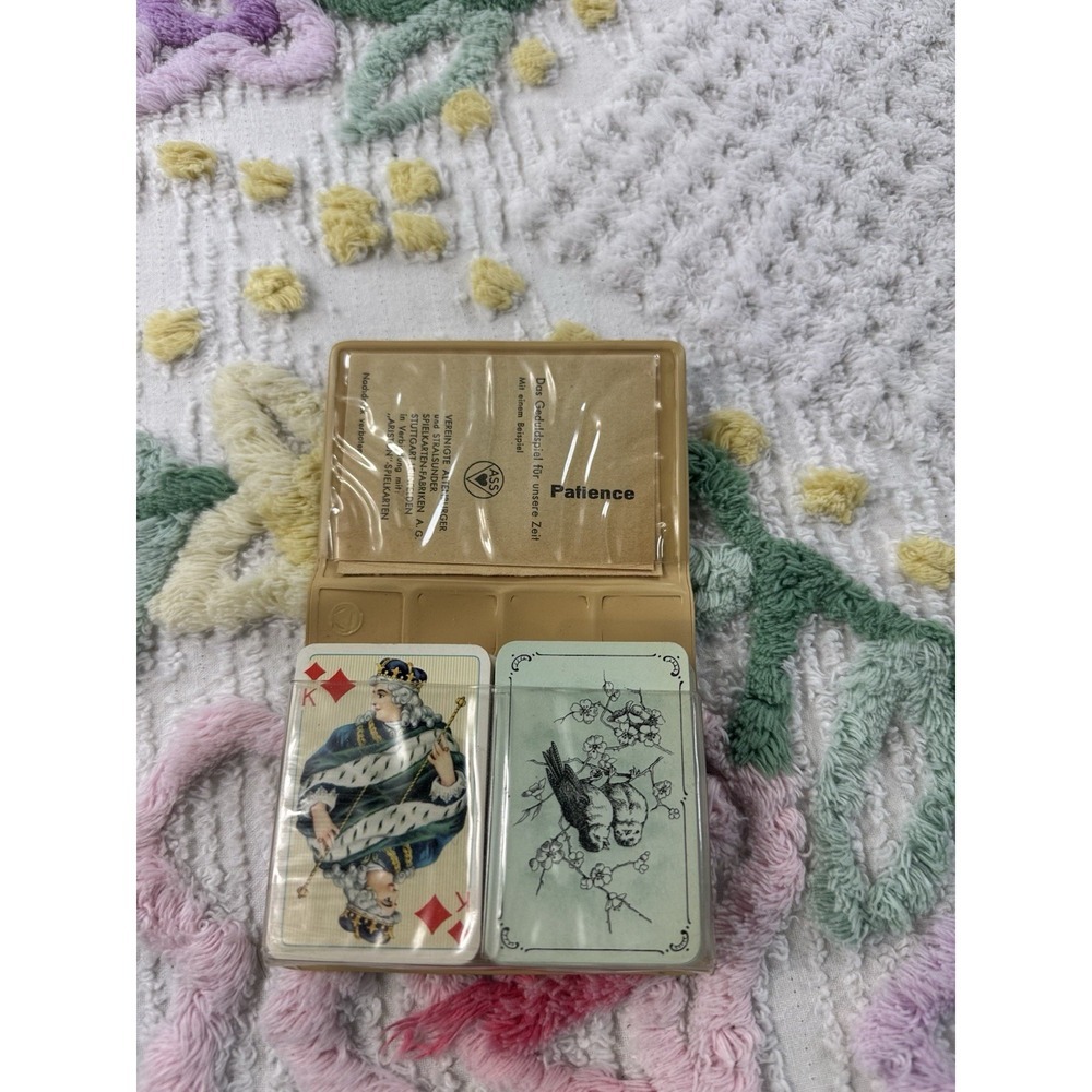 VINTAGE Altenburger Patience Playing Cards Set German Solitaire Game Vintag‎ - Picture 5 of 14